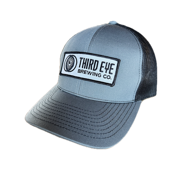 Gray Patch Trucker Hat