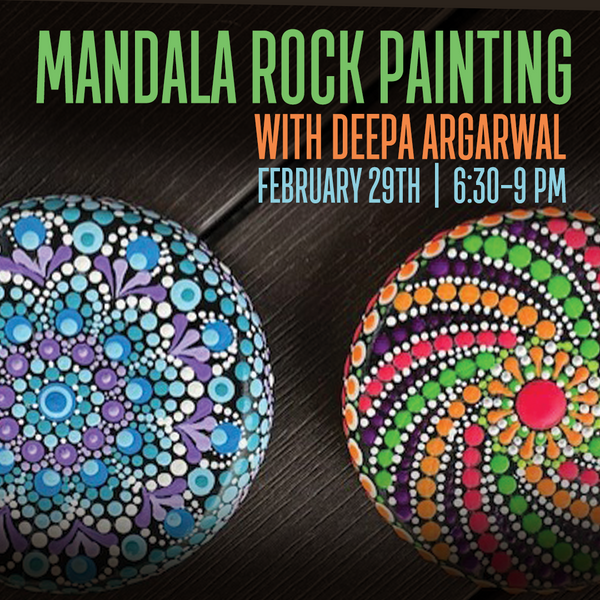 Mandala Rock Painting with Deepa Agarwal @ Sharonville