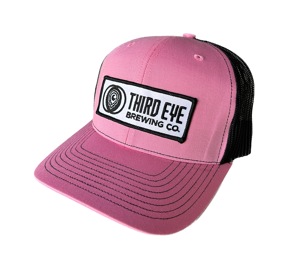 Pink Patch Trucker Hat – Third Eye Brewing